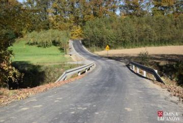 Wyremontowano drogę koło cmentarz