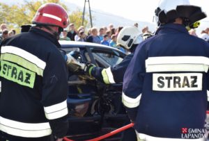 Ćwiczenia strażaków w Sobolowie