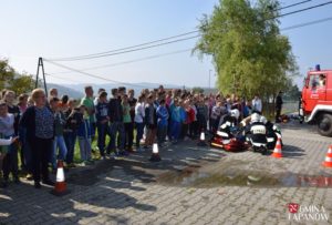 Ćwiczenia strażaków w Sobolowie