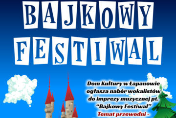 Bajkowy festiwal - Plakat
