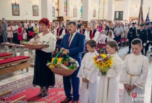 Odpust i dożynki w Łapanowie