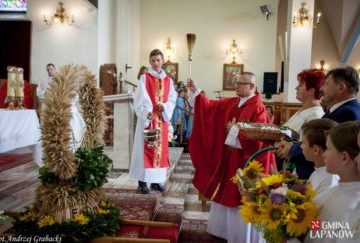 Odpust i dożynki w Łapanowie