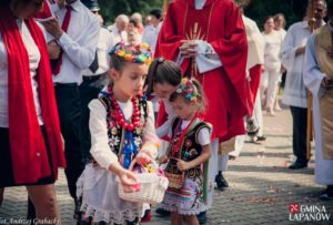 Odpust i dożynki w Łapanowie