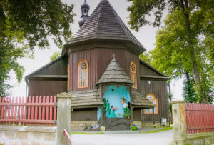 Kościół pod wezwaniem Wszystkich Świętych w Sobolowie.