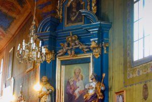 Kościół pod wezwaniem Wszystkich Świętych w Sobolowie.