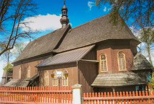 Kościół pod wezwaniem Wszystkich Świętych w Sobolowie.