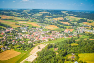 Zdjęcia z motolotni - Łapanów