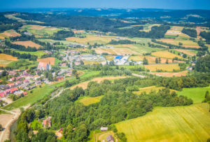 Zdjęcia z motolotni - Łapanów