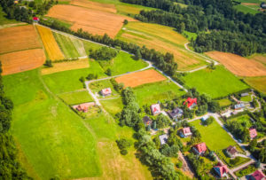 Zdjęcia z motolotni - Łapanów
