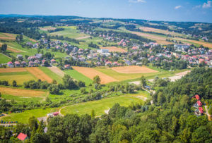 Zdjęcia z motolotni - Łapanów