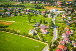 Zdjęcia z motolotni - Łapanów