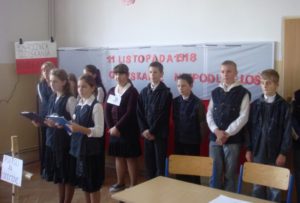 Szkoła w Cichawce rok szkolny 2008/2009