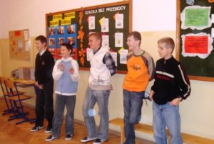 Szkoła w Cichawce rok szkolny 2008/2009