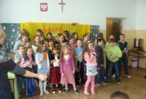 Szkoła w Cichawce rok szkolny 2008/2009