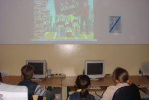 Szkoła w Cichawce rok szkolny 2008/2009