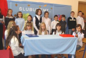 Szkoła w Cichawce rok szkolny 2009/2010