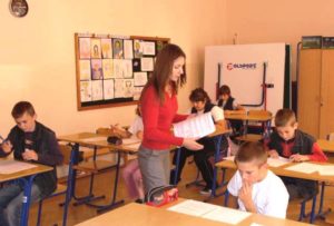 Szkoła w Cichawce rok szkolny 2009/2010