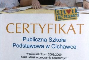 Szkoła w Cichawce rok szkolny 2009/2010