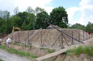 Zdjęcia wykonane podczas prac w miejscowości Grabie i Wieruszyce