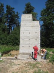 Zdjęcia wykonane podczas prac w dniu 28.06.2011 r. w miejscowości Tarnawa (przepompownia i zbiornik)