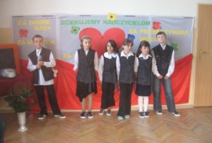 Szkoła w Cichawce rok szkolny 2007/2008