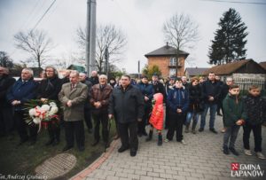 Święto Niepodległości - odsłonięcie pomnika w Grabiu