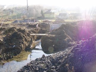Budowa mostu przez rzekę Pluskawkę wraz z budową drogi dojazdowej i modernizacja drogi Tarnawa-Zbydniów-Przeginia