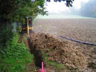 Zdjęcia wykonane podczas prac w dniu 02.10.2010 r. w miejscowości Cichawka