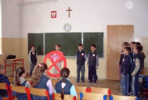 Szkoła w Cichawce rok szkolny 2008/2009