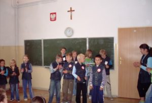 Szkoła w Cichawce rok szkolny 2008/2009